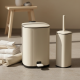 Trash Can & Toilet Brush Set